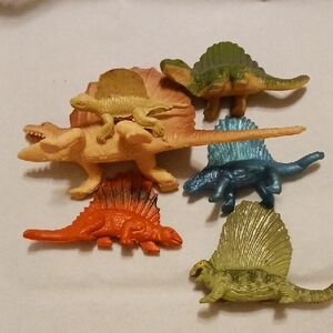 Colorful Dinosaur Figurine Set